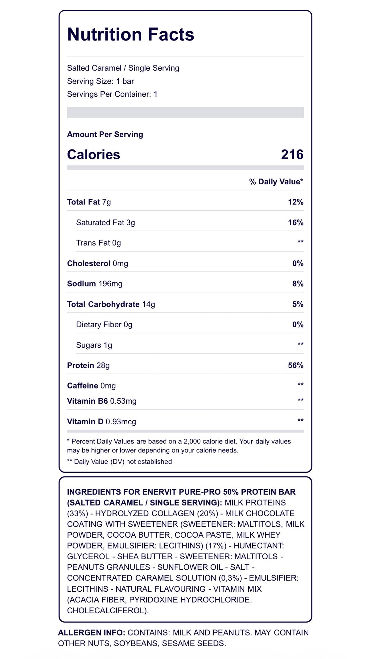 Enervit PURE-PRO 50% Protein Bar
