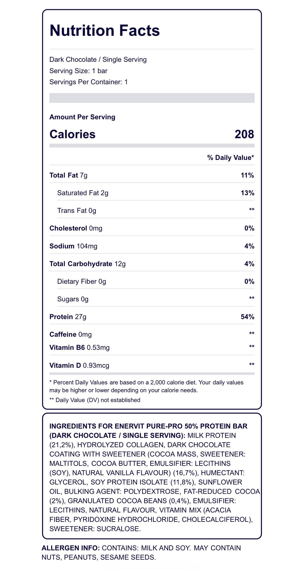 Enervit PURE-PRO 50% Protein Bar